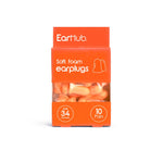 earhub premium orange soft foam earplugs