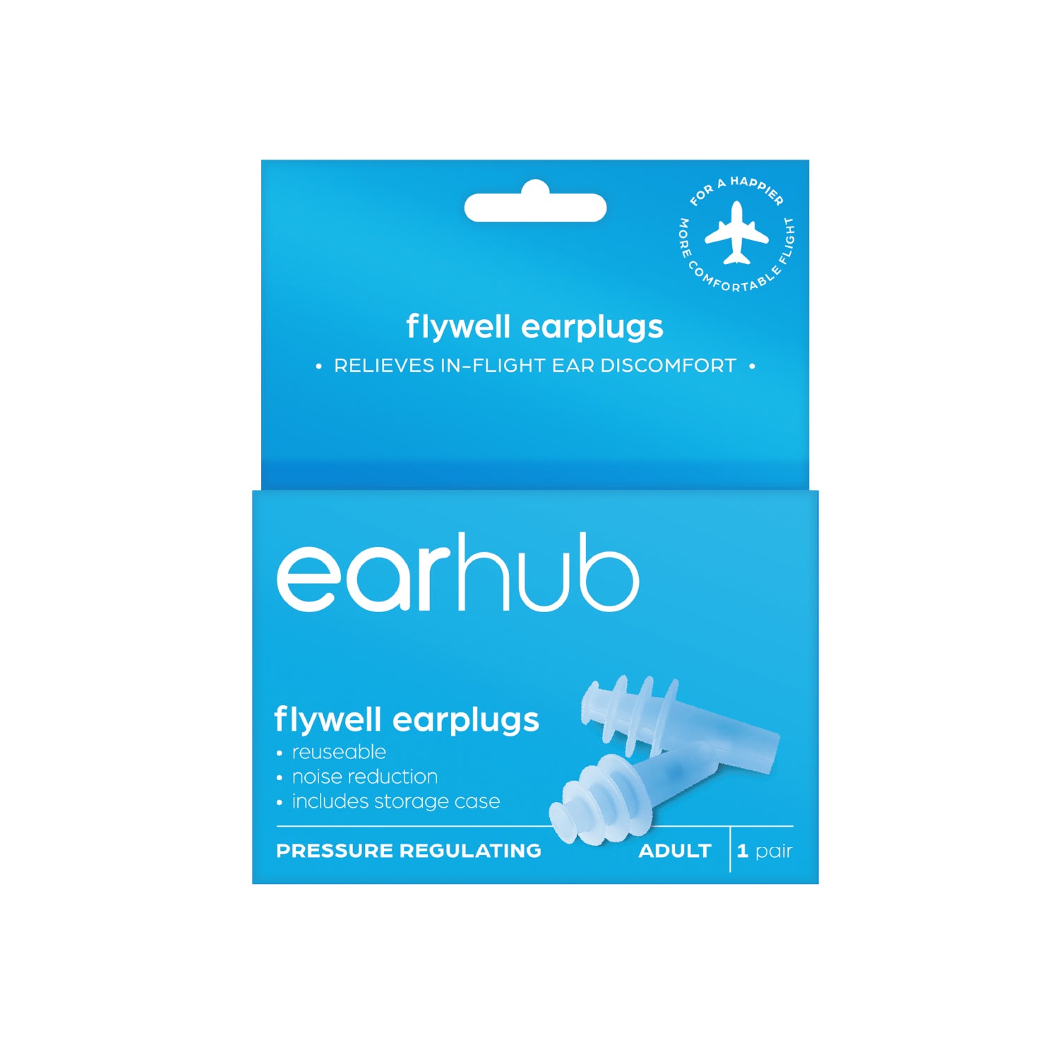 EarHub Flywell Flight Earplugs