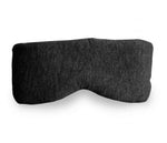 Dark gray sleep mask on a white background